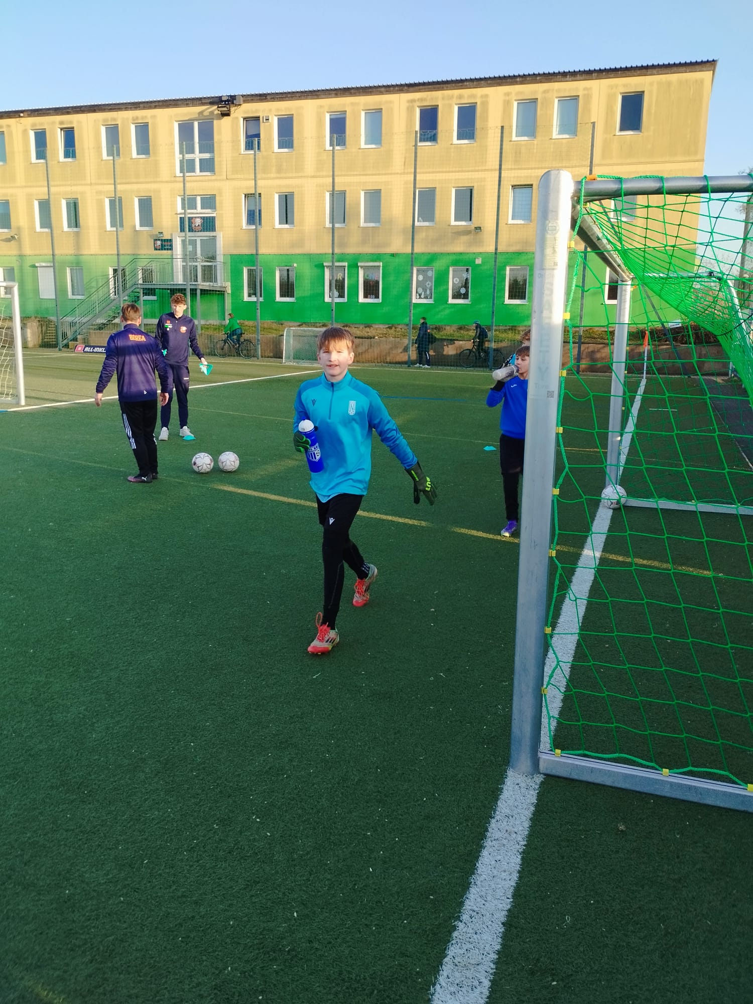 Brankářské tréninky v Drážďanech/Torwarttraining in Dresden